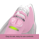 Oliso Pro Plus Smart Iron Rosé showing selector controls