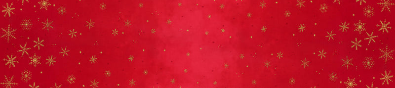 Ombré Flurries Metallic 10874-430M Christmas Red by Vanessa Christenson for Moda