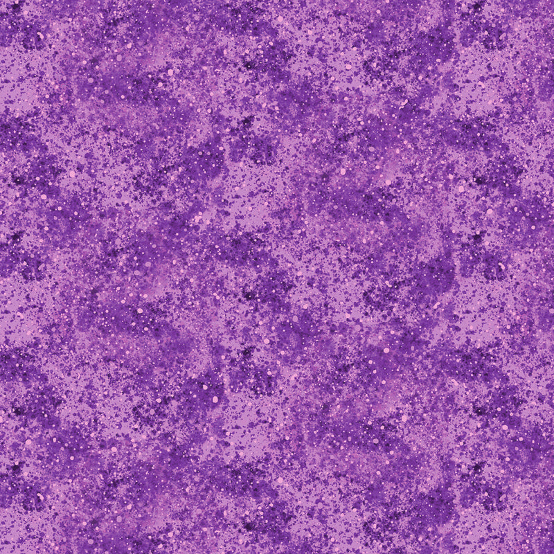 On Dragonfly Wings 16405P-64 Spatter Texture Purple by Ann Lauer for Benartex