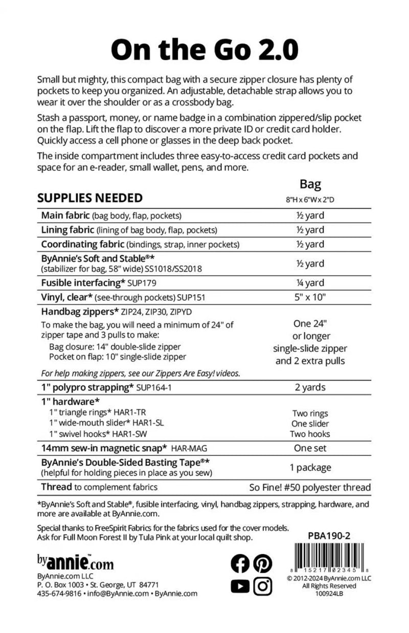 On The Go 2.0 back cover