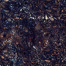 On The Range Batik W2609-180 Walnut by Hoffman Fabrics.
