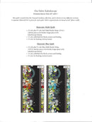 One Fabric Kaleidoscope Quilt Jason Yenter In the Beginning Back Cover ITBUG3P