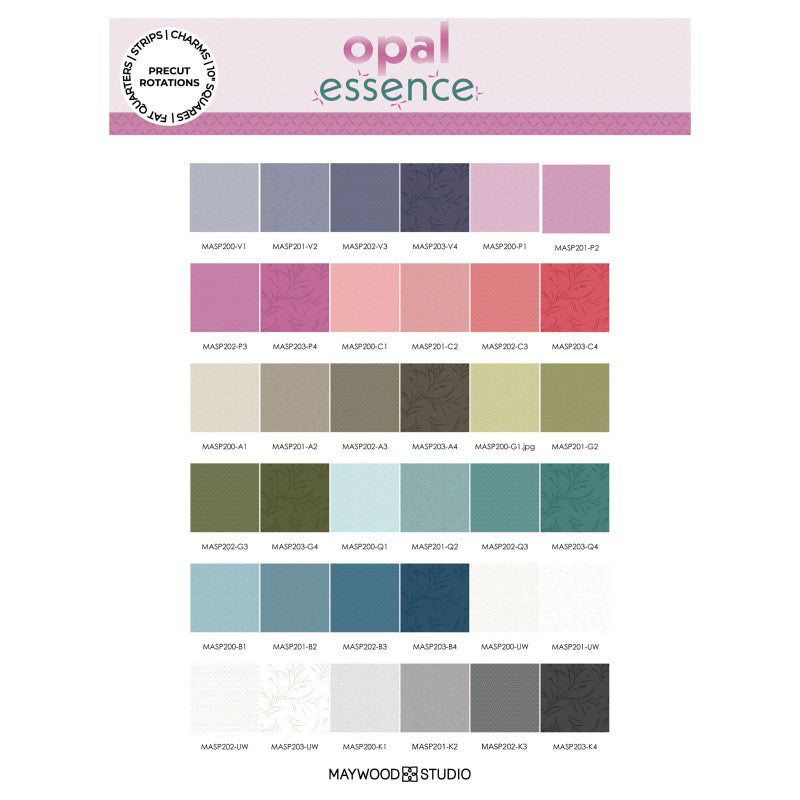 Opal Essence Fat Quarter Bundle FQ-MASOPE by Maywood Studio