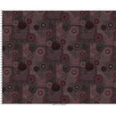Operetta MAS1100-JM Black/Maroon Patchwork by Monique Jacobs for Maywood Studio