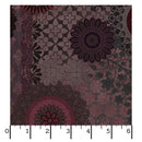Operetta MAS1100-JM Black/Maroon Patchwork by Monique Jacobs for Maywood Studio