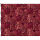 Operetta MAS1100-MR Maroon/Red Patchwork by Monique Jacobs for Maywood Studio