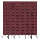 Operetta MAS1106-M Maroon Tiny Flowers by Monique Jacobs for Maywood Studio