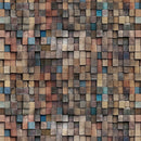 Out of the Woodwork 8558-38 Mocha by Funny Girl for Studio e Fabrics.