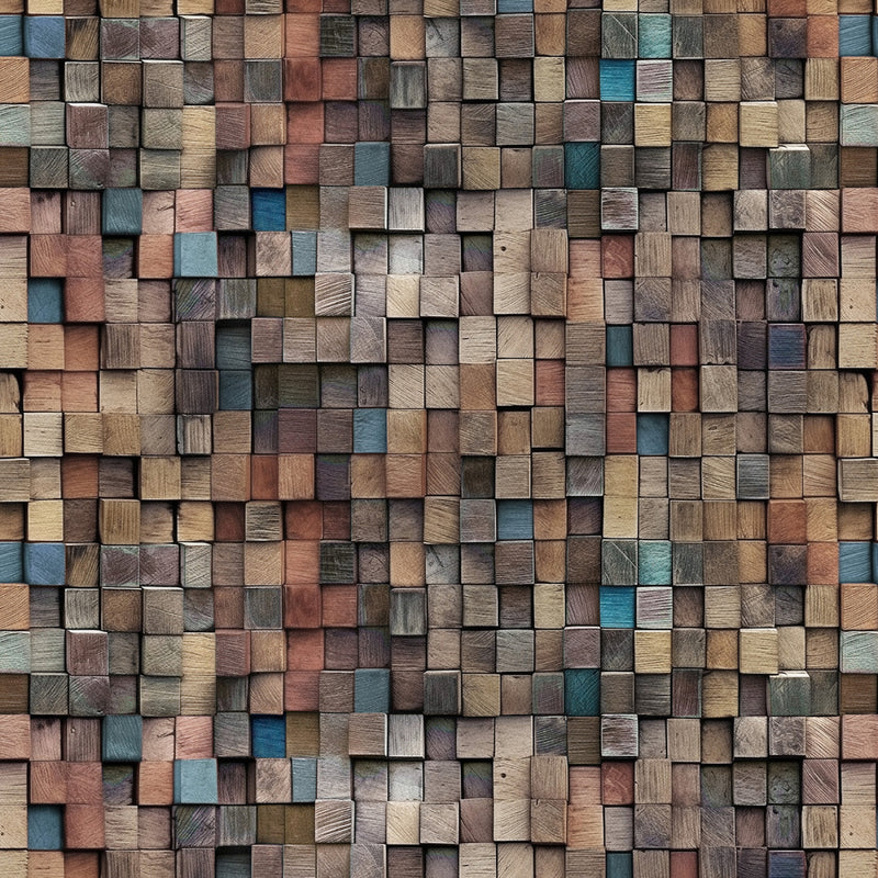 Out of the Woodwork 8558-38 Mocha by Funny Girl for Studio e Fabrics.