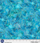 Painted Sea PSEA 5944 T Flowing Linework by Amy Tieman for P&B Textiles