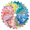 Painterly Petals - Valley Fat Quarter Bundle FQ-2276-28 by Robert Kaufman Fabrics