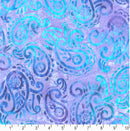 Paisley Bouquet Batik AMD-22836-249 Crocus by Lunn Studios for Robert Kaufman Fabrics