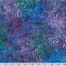 Paisley Bouquet Batik AMD-22838-426 Tanzanite by Lunn Studios for Robert Kaufman Fabrics