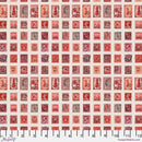 Palette PWTH221.RED Red Stamps by Tim Holtz for FreeSpirit