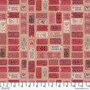 Palette PWTH222.RED Red Tickets by Tim Holtz for FreeSpirit
