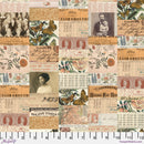 Palette PWTH230.ORANGE Orange Collage by Tim Holtz for FreeSpirit