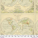 Palette PWTH263.GREEN Green Map by Tim Holtz for FreeSpirit