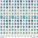 Palette PWTH281.BLUE Blue Stamps by Tim Holtz for FreeSpirit
