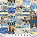 Palette PWTH290.INDIGO Indigo Collage by Tim Holtz for FreeSpirit