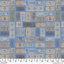 Palette PWTH292.INDIGO Indigo Tickets by Tim Holtz for FreeSpirit