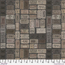Palette PWTH312.CHARCOAL Charcoal Tickets by Tim Holtz for FreeSpirit