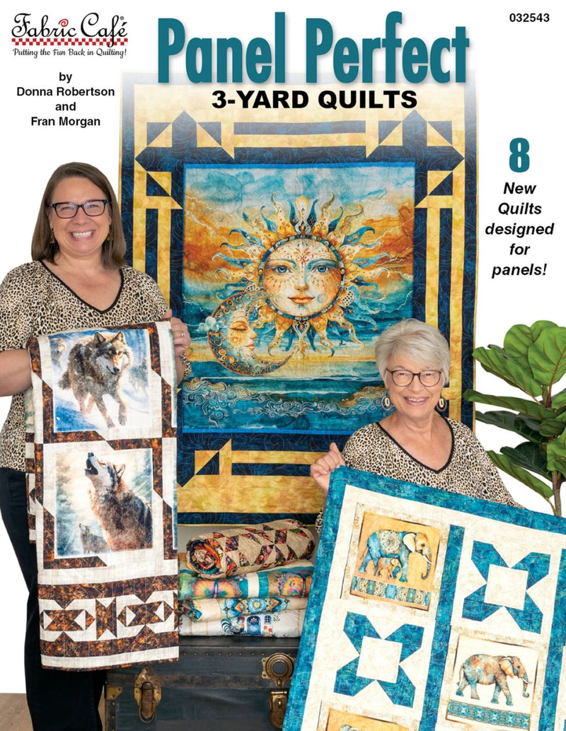 Panel Perfect 3-Yard Quilts front cover