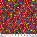 Paper Trees PWSP081.RED Forest Path by Sue Penn for FreeSpirit