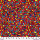 Paper Trees PWSP081.RED Forest Path by Sue Penn for FreeSpirit