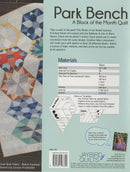 Park Bench Block of the Month