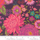 Parlor 11960-26 Happy Blooms Plum by Crystal Manning for Moda.