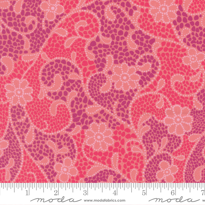 Parlor 11962-20 Good Vibes Only Rose by Crystal Manning for Moda.