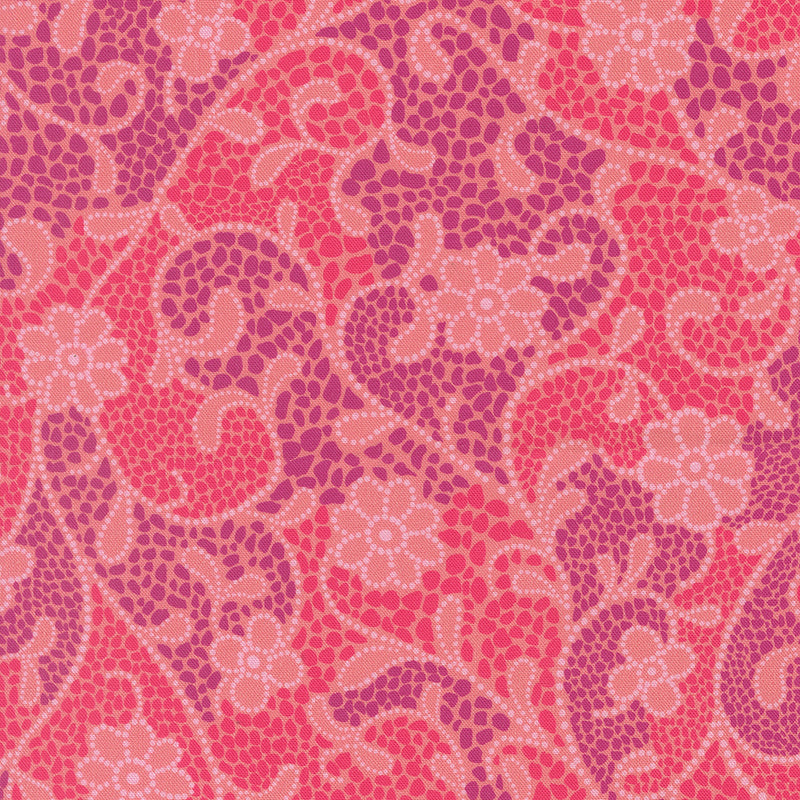 Parlor 11962-20 Good Vibes Only Rose by Crystal Manning for Moda.