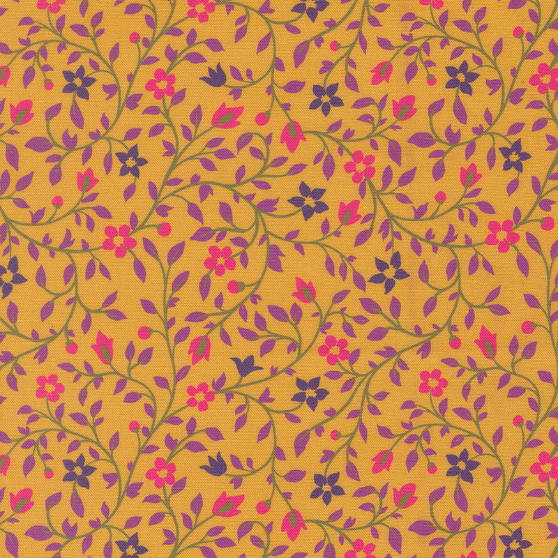 Parlor 11965-19 Serenity Dijon by Crystal Manning for Moda.