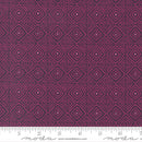 Parlor 11966-26 Diamonds Plum  by Crystal Manning for Moda.