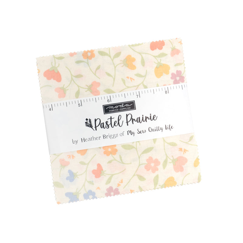 Pastel Prairie Charm Pack 31780PP by My Sew Quilty Life for Moda
