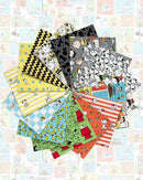 Peanuts Fat Quarter Bundle FQPEANUTS16-10 licensed by Peanuts ® Worldwide LLC to Northcott Fabrics