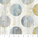 Pedigree DP28027-10 White Multi Big Dots by Elise Genest for Northcott