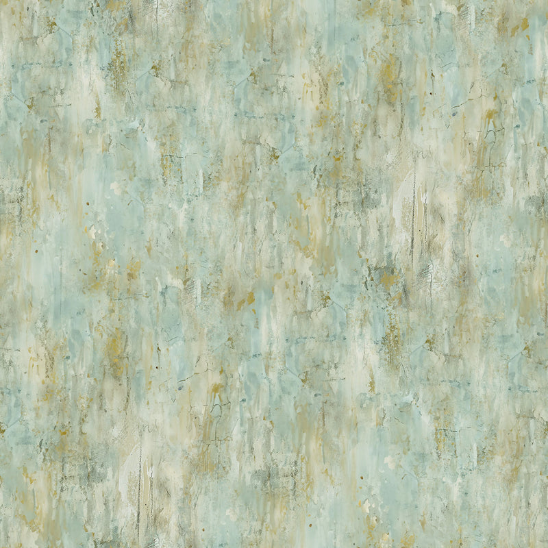 Pedigree DP28028-62 Turquoise Multi Texture A by Elise Genest for Northcott