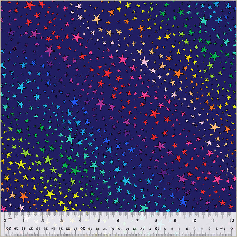 Pen Pals 54236-13 Galaxy Stardust by Heather Givans for Windham Fabrics