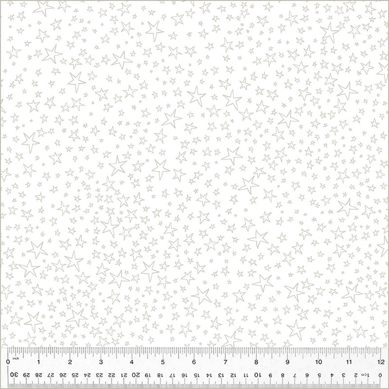 Pen Pals 54236-15 Ether Stardust by Heather Givans for Windham Fabrics