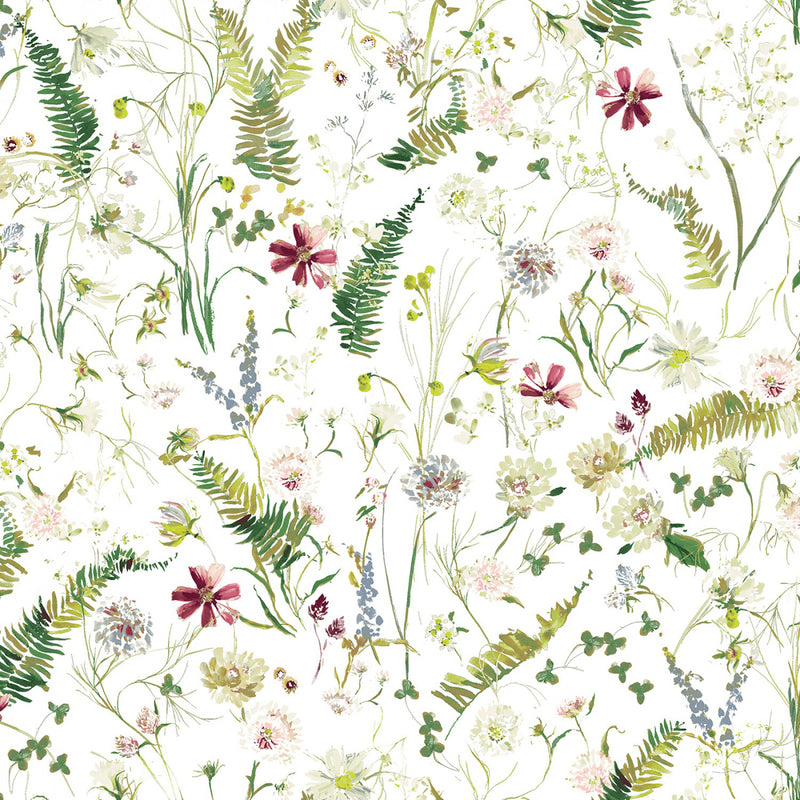 Perennial 53785D-2 Ivory Flowerfield by Kelly Ventura for Windham Fabrics