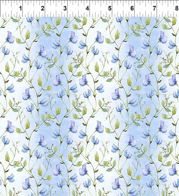 Periwinkle Spring 8PS-1 by Jason Yenter for In The Beginning Fabrics