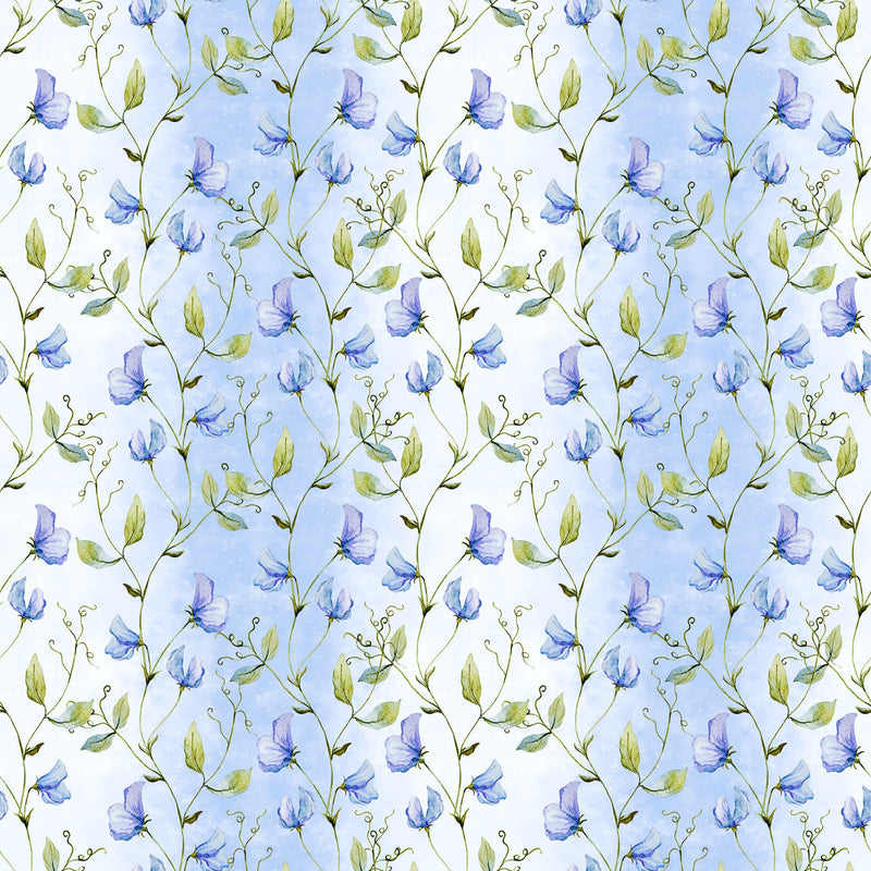 Periwinkle Spring 8PS-1 by Jason Yenter for In The Beginning Fabrics