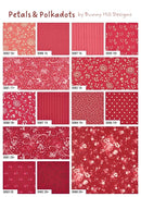 Petals & Polkadots Charm Pack 3080PP by Bunny Hill Designs for Moda