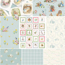Peter Rabbit & Friends 1 Yard Bundle - Blue 1YD-15860B-8 by Beatrix Potter licensed to Riley Blake Designs
