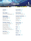 Table of contents page for Photo Memory Quilts book.