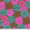 Picotee Carnations PWPJ133.DARK by Philip Jacobs for FreeSpirit