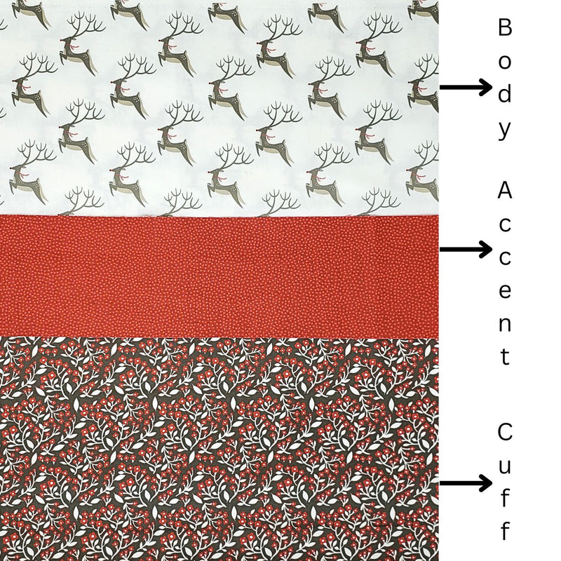 Pillowcase Kit - Away We Go (Printed Cotton)