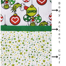 Pillowcase Kit - Hang with the Grinch (Printed Cotton)