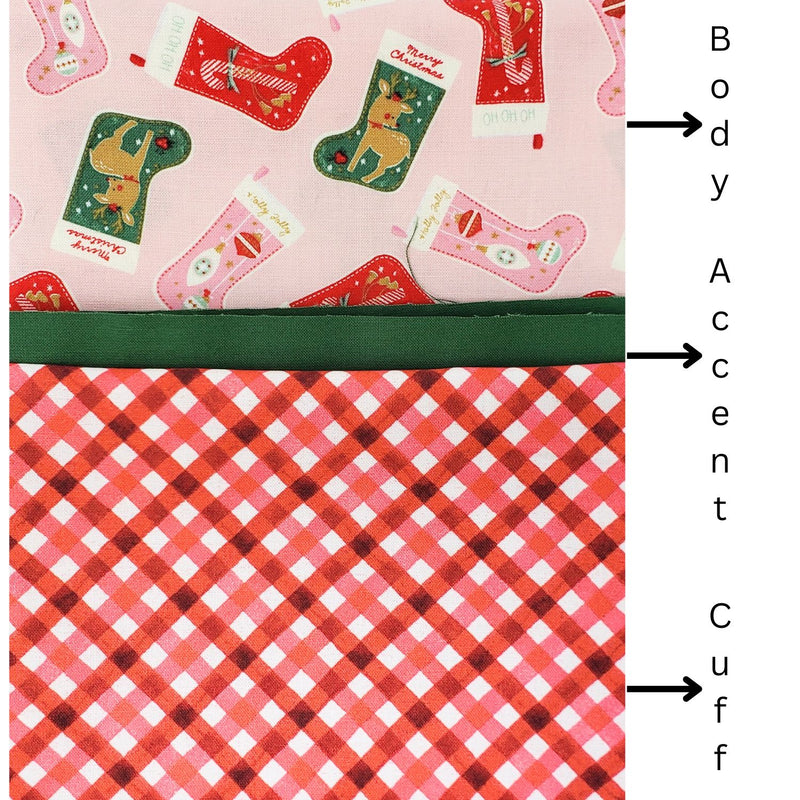 Pillowcase Kit - Holiday Cheer (Printed Cotton)